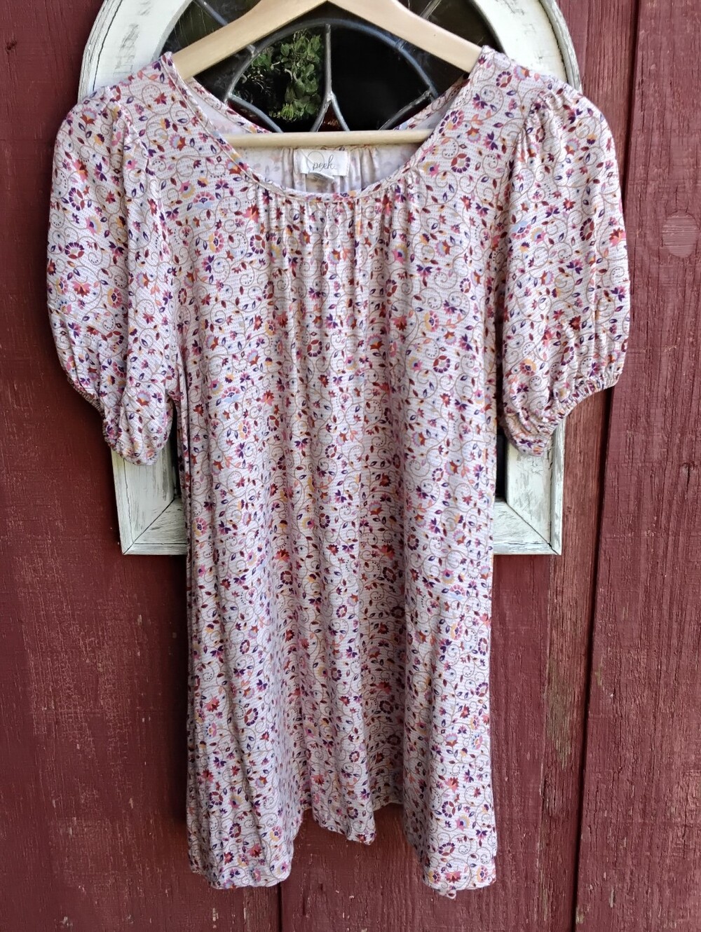 Ditsy Floral Print Top